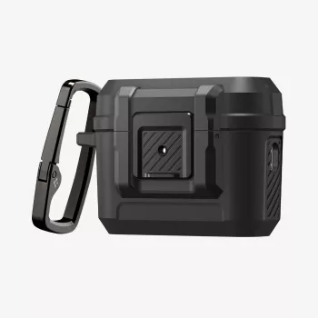 Spigen Lock Fit Apple AirPods Pro 3 Negro Mate