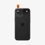 Spigen Optik Pro Glas.tR EZ Fit Protector de cámara pack de 2 para iPhone Air, negro, AGL09863