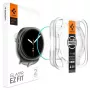 Spigen GLAS.tR EZ Fit Protector de Pantalla de Cristal para Samsung Galaxy Watch 8 / Watch 9 (40 mm), 2 unidades (AGL09874)