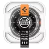 Spigen GLAS.tR EZ Fit protector de pantalla de cristal templado para Samsung Galaxy Watch 8 Classic (46 mm), 2 uds., transparente (AGL09877)