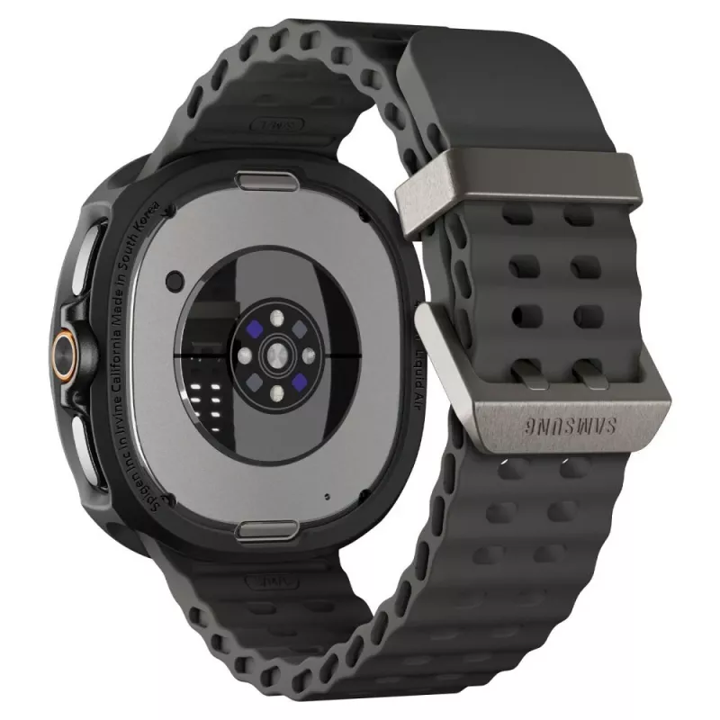 Spigen Liquid Air funda para Samsung Galaxy Watch 8 Classic (46 mm), negro mate (ACS09841)