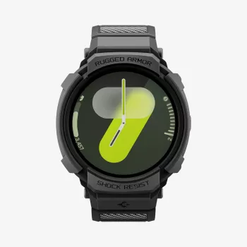 Spigen Rugged Armor Pro correa para Samsung Galaxy Watch 8 44 mm negro