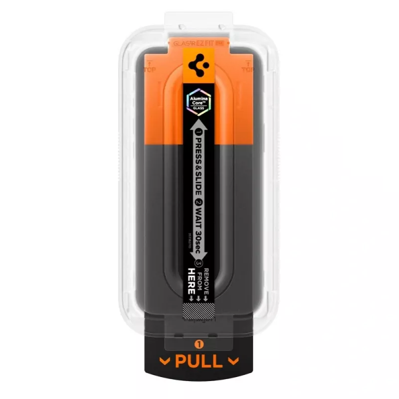 Spigen Glas.tR EZ Fit Pro AC protector de pantalla con privacidad para iPhone 16 Pro / 17 / 17 Pro