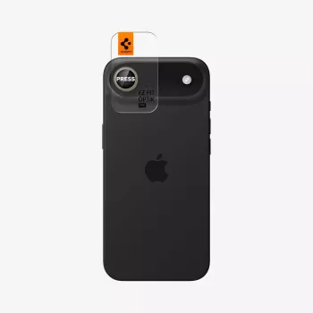 Spigen Optik Pro Glas.tR EZ Fit protector de cámara pack de 2 para iPhone Air, oro, AGL10131