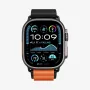 Spigen WBF1 correa para Apple Watch 8 / 9 / 10 / 11 / SE / Ultra (44 / 45 / 46 / 49 mm) negro/naranja