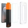 Spigen Glas.tR EZ Fit Pro HD protector de pantalla de cristal templado para Samsung Galaxy S25 FE - transparente (pack de 2)