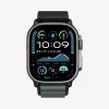 Correa Spigen Rugged Armor Pro WBF1 para Apple Watch 44/45/46/49mm negra/verde