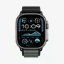Correa Spigen Rugged Armor Pro WBF1 para Apple Watch 44/45/46/49mm negra/verde