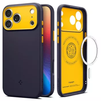 Funda Spigen Nano Pop Mag MagSafe iPhone 17 Pro Max Blueberry Navy