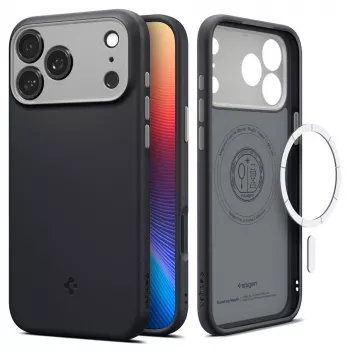 Spigen Nano Pop Mag Magsafe Funda iPhone 17 Pro Max Black Sesame