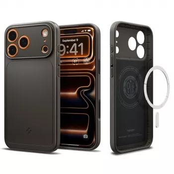 Funda Spigen Thin Fit Mag MagSafe para iPhone 17 Pro Max (Gunmetal)