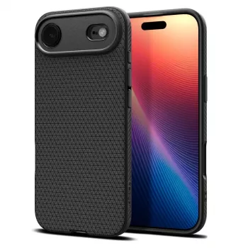 Spigen Liquid Air iPhone 17 Air negro mate