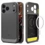 Funda Spigen Rugged Armor Mag MagSafe iPhone 17 Pro gris