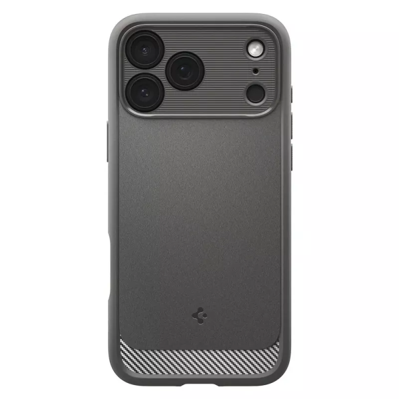 Funda Spigen Rugged Armor Mag MagSafe iPhone 17 Pro gris