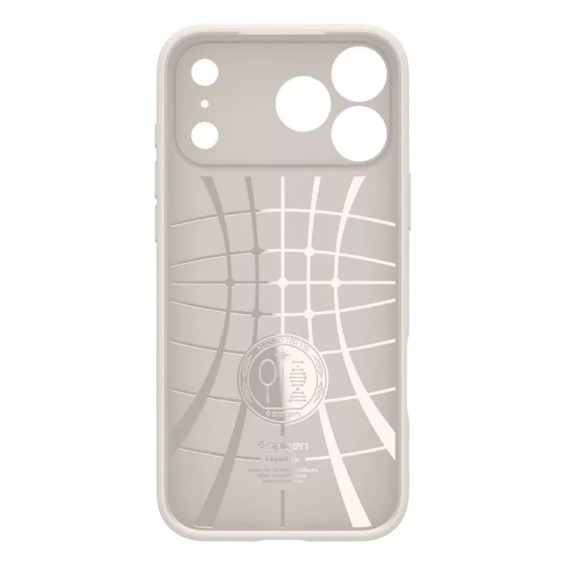 Funda Spigen Liquid Air iPhone 17 Pro Natural Titanium