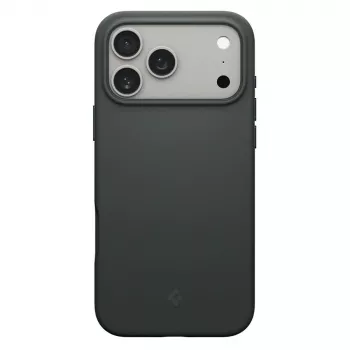 Funda Spigen Silicone Fit Mag MagSafe iPhone 17 Pro Abyss Green