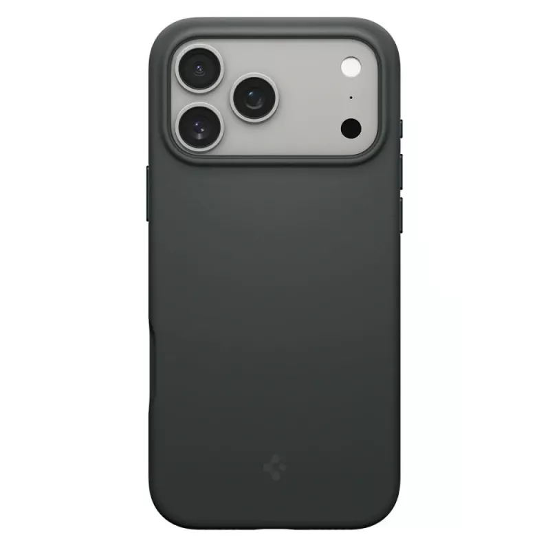 Funda Spigen Silicone Fit Mag MagSafe iPhone 17 Pro Abyss Green