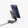 Spigen Essential Qi2 soporte de carga inalámbrica 2 en 1 25W MagSafe Black