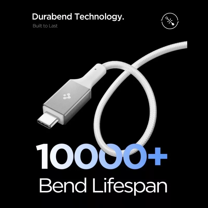 SPIGEN EB24015CC Essential cable Type-C 240W 150cm blanco