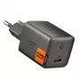 SPIGEN EE301EU-GAN Essential cargador de red de 1 puerto 30W Gris metalizado