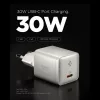 SPIGEN EE301EU-GAN Essential Cargador de red de 1 puerto 30W Titanio natural