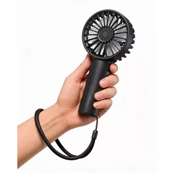 SPIGEN A905 mini ventilador de mano portátil negro
