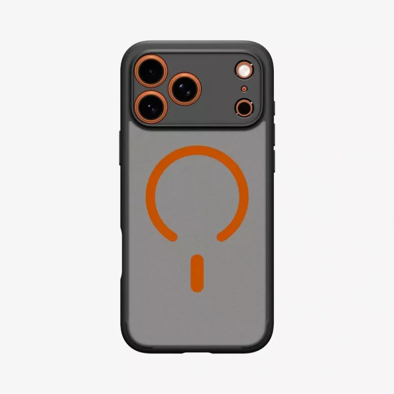 SPIGEN ULTRA HYBRID MAG MAGSAFE IPHONE 17 PRO MAX FROST BLACK/ORANGE