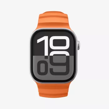 Spigen WBS2 correa para Apple Watch con funda integrada para Apple Watch 8/9/10/11/SE/Ultra (44/45/46/49mm) naranja