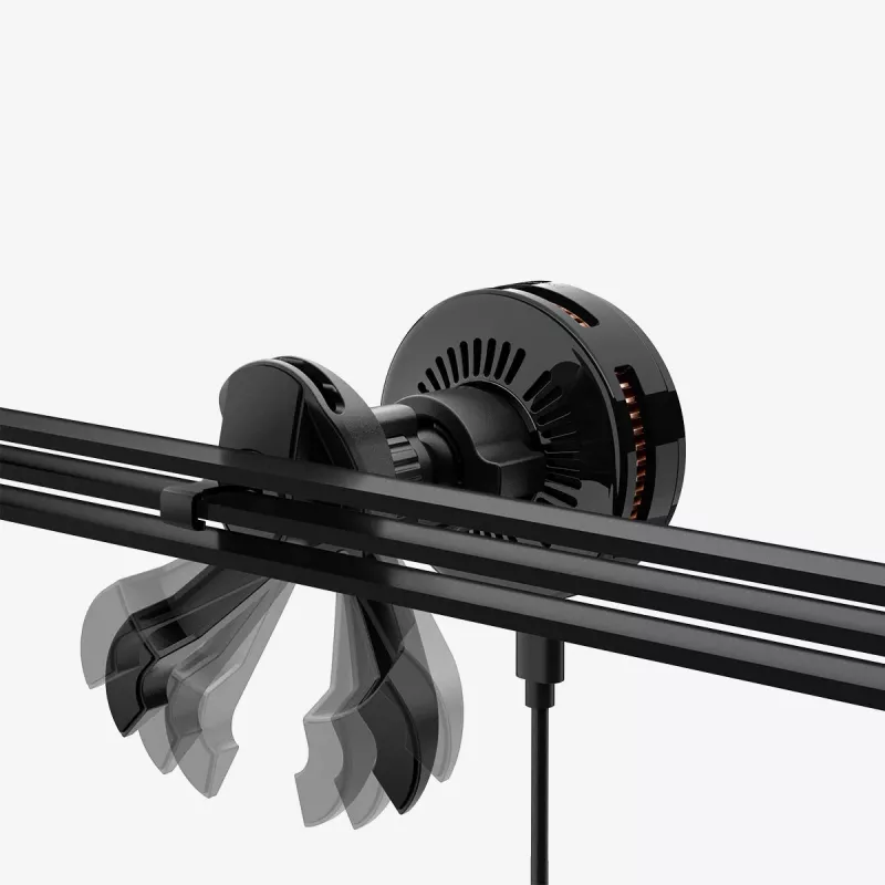 SPIGEN EV25MFAQ Essential soporte magnético para coche con rejilla Peltier MagSafe y cargador inalámbrico 25W Qi2.2 Black