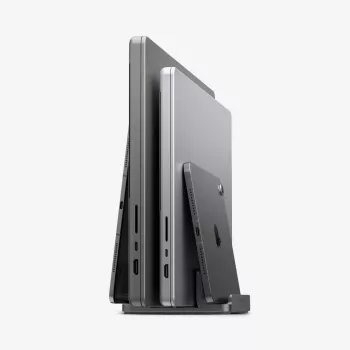 SPIGEN LD208S4 Soporte Vertical para Portátil Space Grey