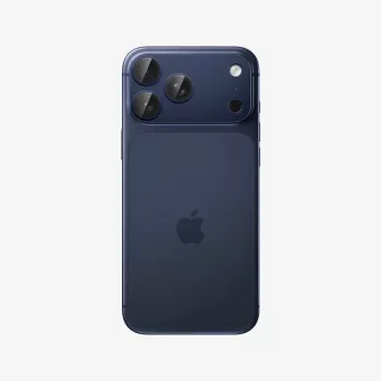 Spigen Optik Pro XL GLAS.TR EZ FIT Protector de Cámara para Apple iPhone 17 Pro - Azul