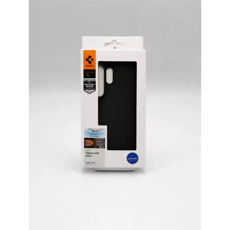 Spigen Liquid Air Funda para Samsung Galaxy S26 Ultra - Negro