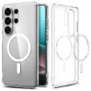 Spigen Ultra Hybrid Mag Magsafe Galaxy S26 Ultra Transparente/Blanco