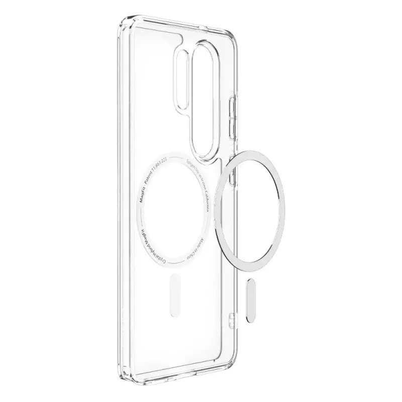 Spigen Ultra Hybrid Mag Magsafe Galaxy S26 Ultra Transparente/Blanco