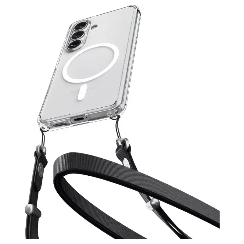 SPIGEN ULTRA HYBRID MAG MAGSAFE GALAXY S26+ PLUS TRANSPARENTE/BLANCO