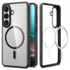 Spigen Ultra Hybrid Mag MagSafe Funda para Samsung Galaxy S26+, transparente/negra