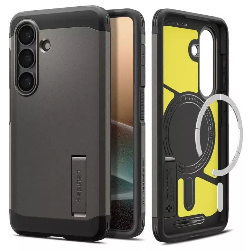 Spigen Tough Armor Mag MagSafe Galaxy S26 Gunmetal
