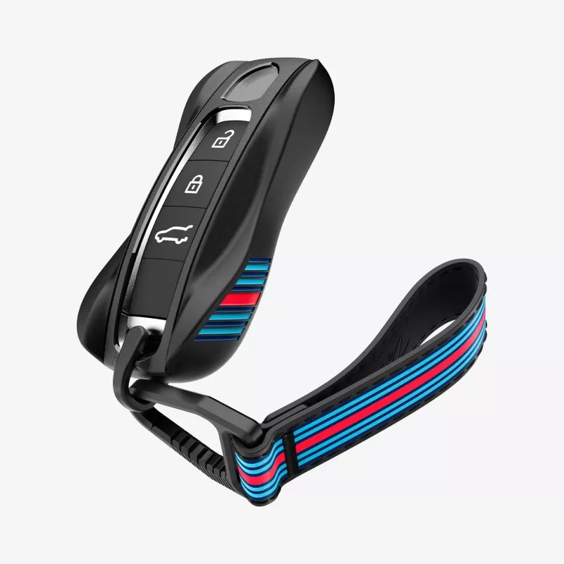SPIGEN PK100 Funda llavero Porsche Negro