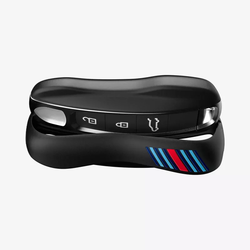 SPIGEN PK100 Funda llavero Porsche Negro