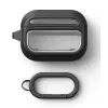 Ringke Funda UX Magnetic para Apple AirPods Pro 3, compatible con MagSafe, con mosquetón, transparente