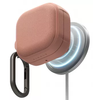 Funda Ringke Onyx Magnetic MagSafe para Samsung Galaxy Buds 4 / 4 Pro - Constant Coral