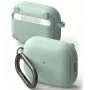 Funda Ringke Onyx Magnetic para Apple AirPods Pro 3, compatible con MagSafe, con mosquetón, verde menta