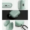 Funda Ringke Onyx Magnetic para Apple AirPods Pro 3, compatible con MagSafe, con mosquetón, verde menta