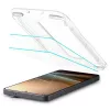 Spigen Glas.TR EZ Fit Pro AC Protector de pantalla antirreflejo de cristal templado para Samsung Galaxy S26 Ultra, transparente - pack de 2