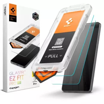Spigen Glas.TR EZ Fit Pro AC HD Protector de lente de cámara para Samsung Galaxy S26 Ultra, transparente - pack de 2