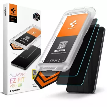 Spigen Glas.tR EZ Fit Pro AC HD Protector de pantalla de privacidad pack de 2 para Samsung Galaxy S26+ Plus