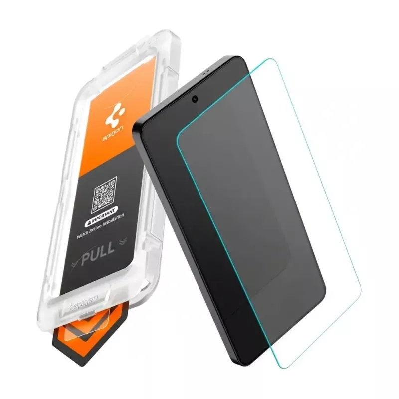 Spigen Glas.tR EZ Fit Pro AC HD Protector de pantalla de cristal templado para Samsung Galaxy S26+ Plus, transparente