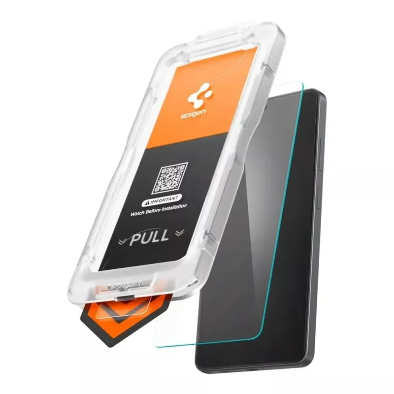 Spigen Glas.tR EZ Fit Pro AC HD Protector de pantalla de cristal templado para Samsung Galaxy S26+ Plus, transparente