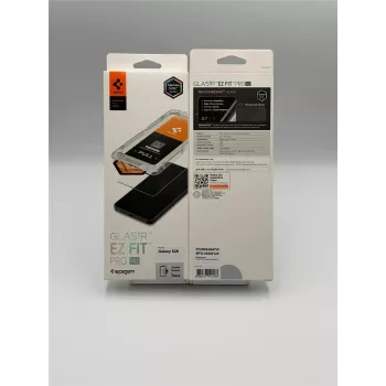 Spigen Glas.TR EZ Fit Pro AC HD Protector de pantalla de cristal templado para Samsung Galaxy S26, transparente