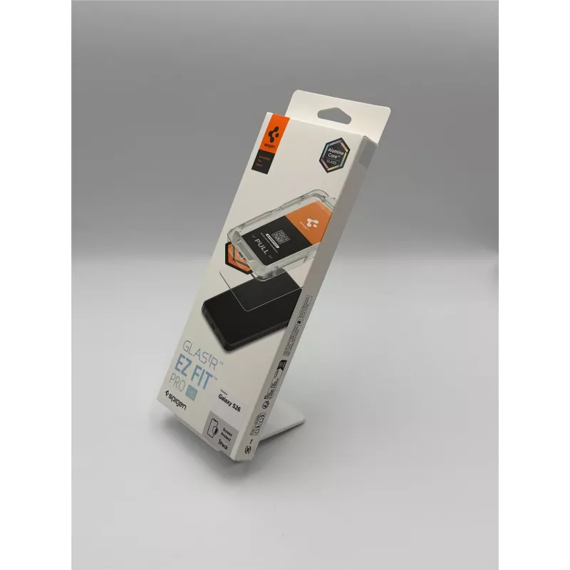 Spigen Glas.TR EZ Fit Pro AC HD Protector de pantalla de cristal templado para Samsung Galaxy S26, transparente
